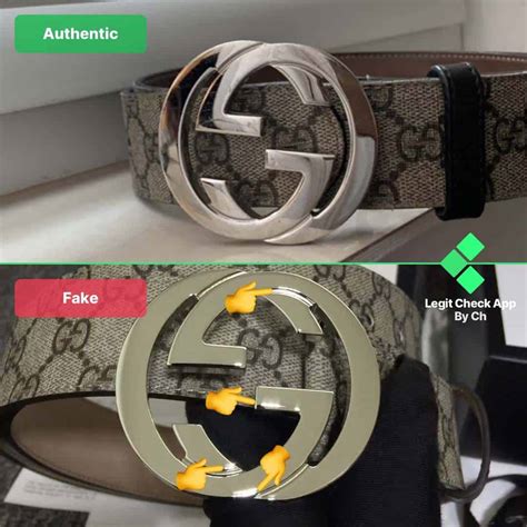 how to tell if a gucci belt is real|gucci supreme belt real vs fake.